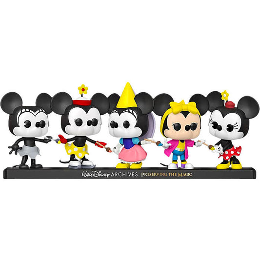 Imagen 1 de Blister 5 Figuras Pop Disney Minnie Mouse Exclusive