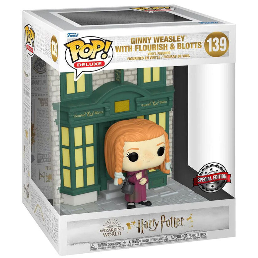 Imagen 1 de Figura Pop Harry Potter Diagon Alley Ginny Weasley Flourish & Blotts Exclusive