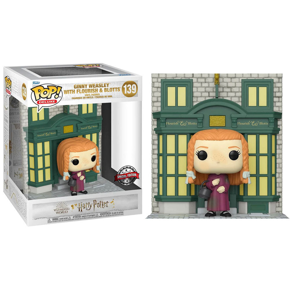 Imagen 2 de Figura Pop Harry Potter Diagon Alley Ginny Weasley Flourish & Blotts Exclusive