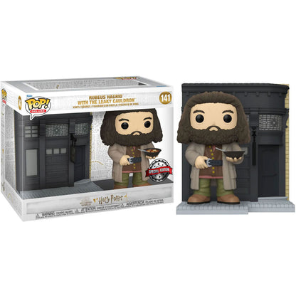 Imagen 2 de Figura Pop Harry Potter Diagon Alley Rubeus Hagrid The Leaky Cauldron Exclusive