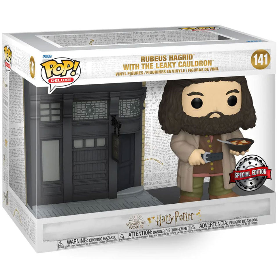 Imagen 1 de Figura Pop Harry Potter Diagon Alley Rubeus Hagrid The Leaky Cauldron Exclusive