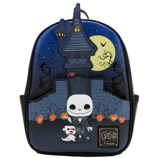 Imagen 1 de Mochila Jack Skellington Pesadilla Antes De Navidad Disney Loungefly 30Cm