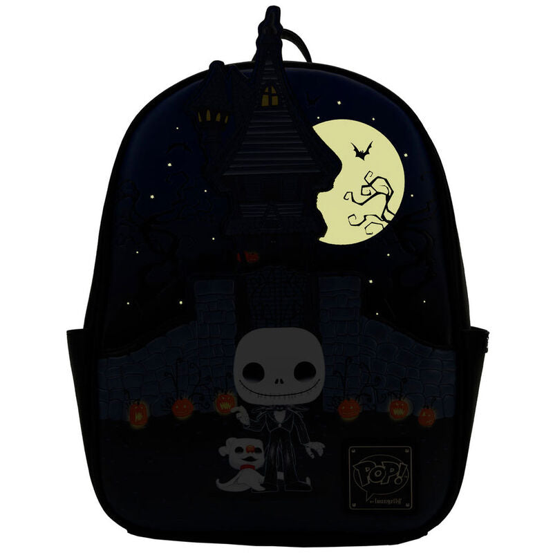 Imagen 2 de Mochila Jack Skellington Pesadilla Antes De Navidad Disney Loungefly 30Cm