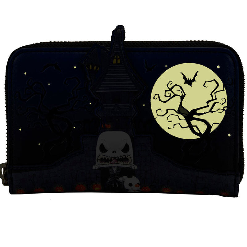 Imagen 2 de Cartera Jack Skellington Pesadilla Antes De Navidad Disney Loungefly