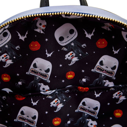 Imagen 6 de Mochila Jack Skellington Pesadilla Antes De Navidad Disney Loungefly 30Cm