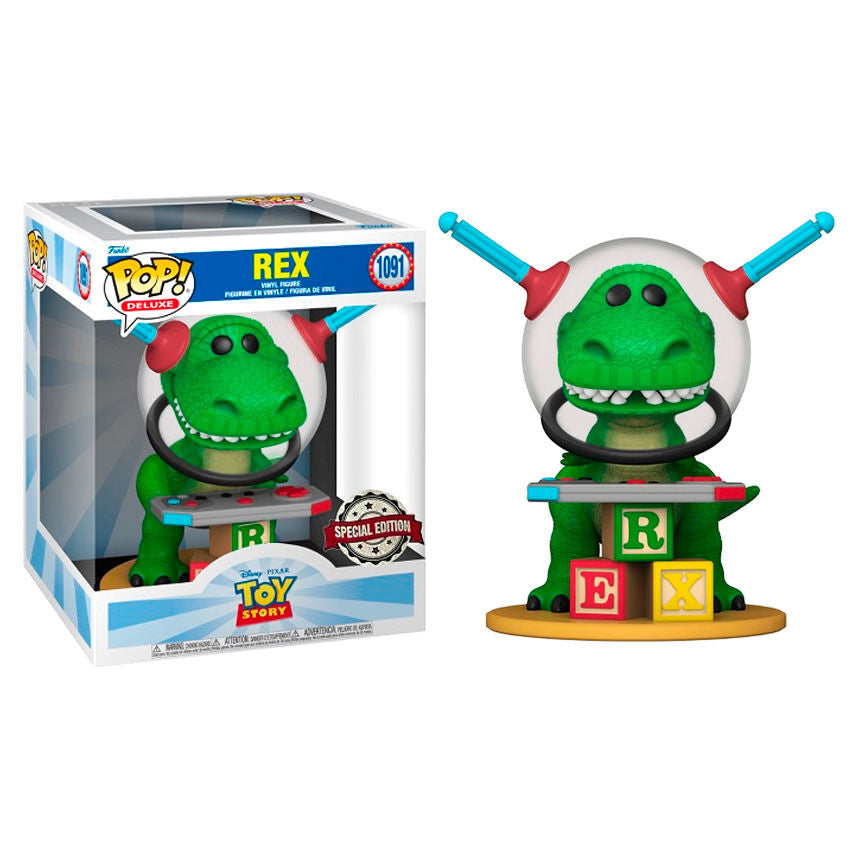 Imagen 2 - Figura Pop Disney Pixar Toy Story Rex Exclusive