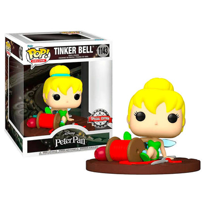 Imagen 1 de Figura Pop Disney Peter Pan Tinker Bell On Spool Exclusive