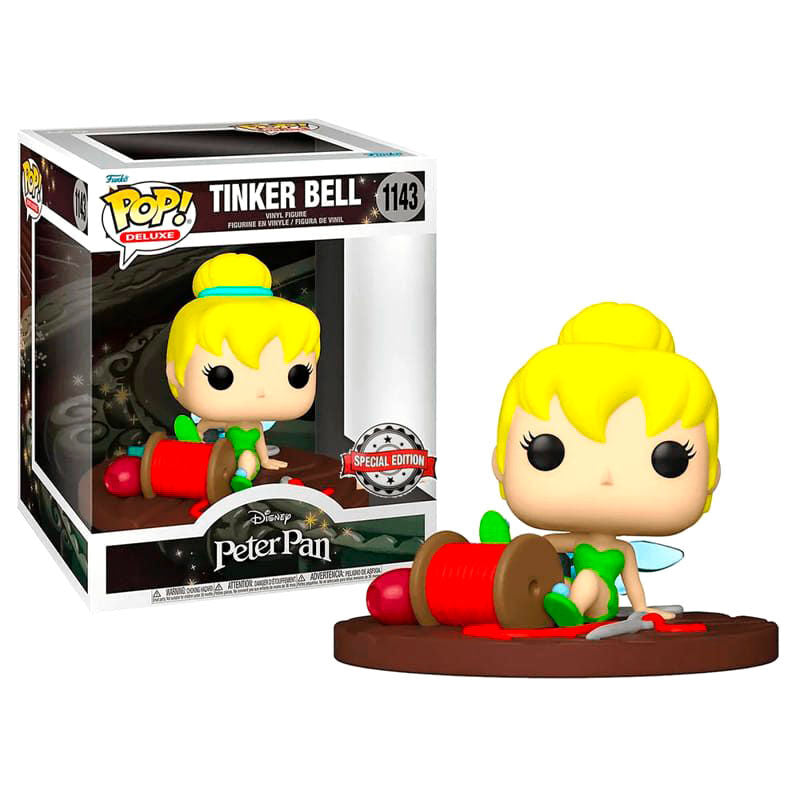 Imagen 1 de Figura Pop Disney Peter Pan Tinker Bell On Spool Exclusive