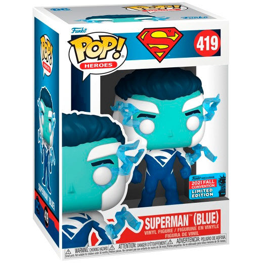 Imagen 1 de Figura Pop Dc Comics Superman Blue Exclusive