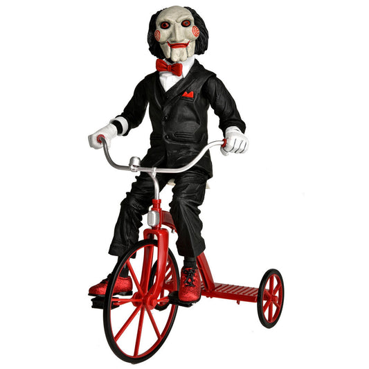 Imagen 1 de Figura Billy The Puppet Triciclo Saw Con Sonido 33Cm