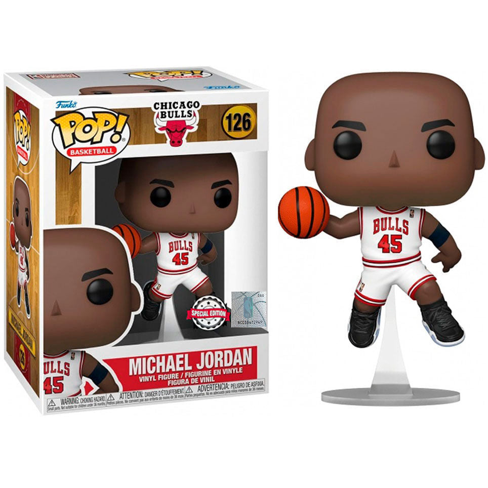 Imagen 3 de Figura Pop Nba Chicago Bulls Michael Jordan Exclusive