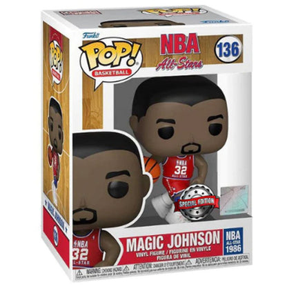 Imagen 1 de Figura Pop Nba Legends Magic Johnson Exclusive