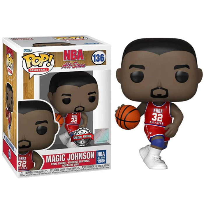 Imagen 2 de Figura Pop Nba Legends Magic Johnson Exclusive