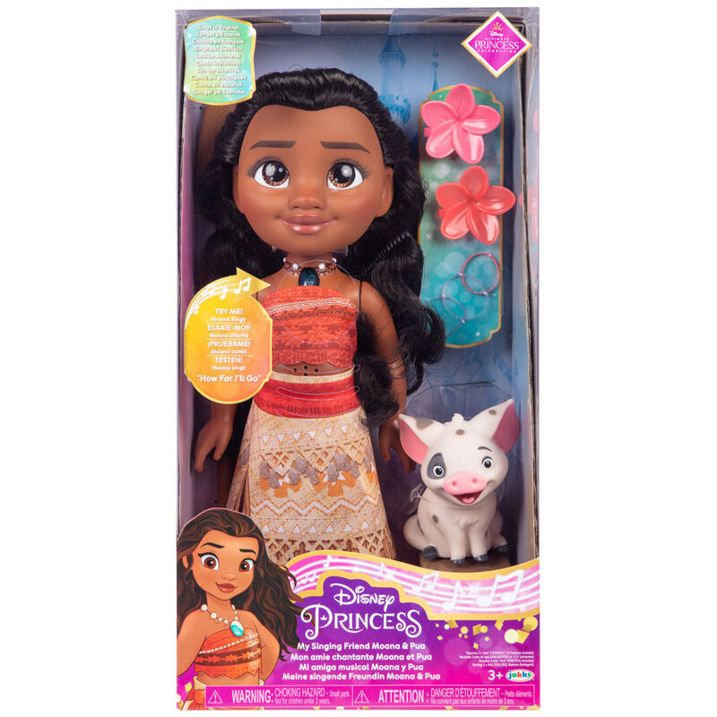 Imagen 1 de Muñeca Vaiana Moana Disney 38Cm Musical