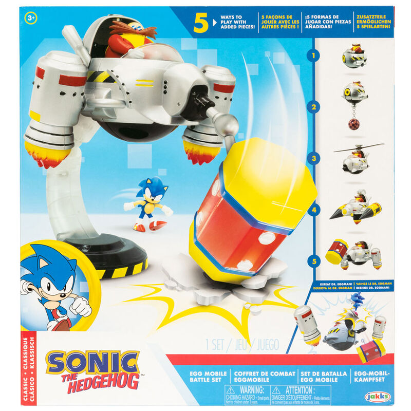 Imagen 1 - Set De Batalla Egg Mobbile Sonic The Hedgehog