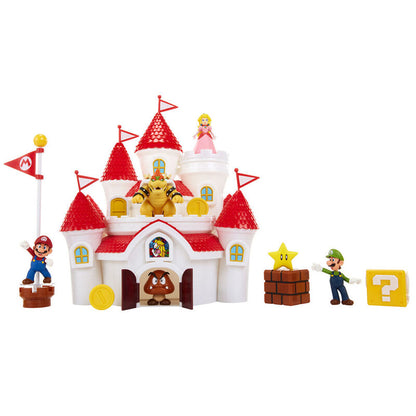 Imagen 2 de Playset Castillo Deluxe Reino Champiñon Super Mario Bros