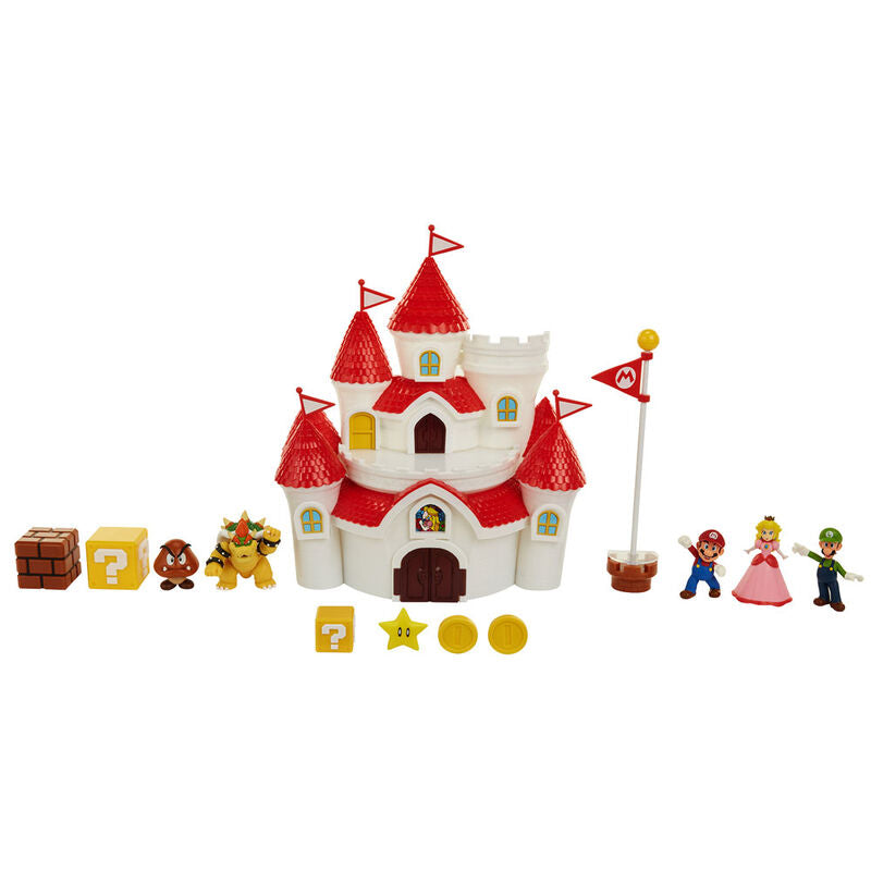 Imagen 3 de Playset Castillo Deluxe Reino Champiñon Super Mario Bros