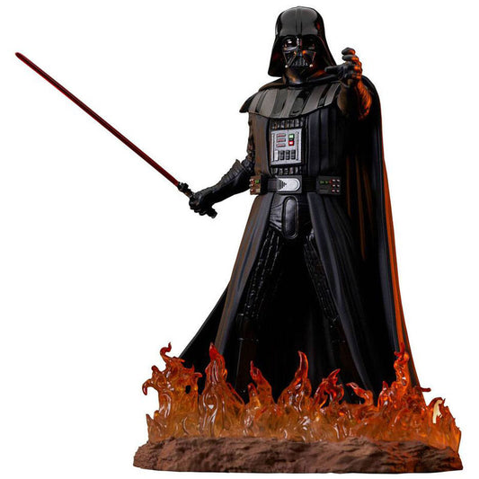 Imagen 1 de Estatua Darth Vader Premier Collection Obi-Wan Kenobi Star Wars 28Cm