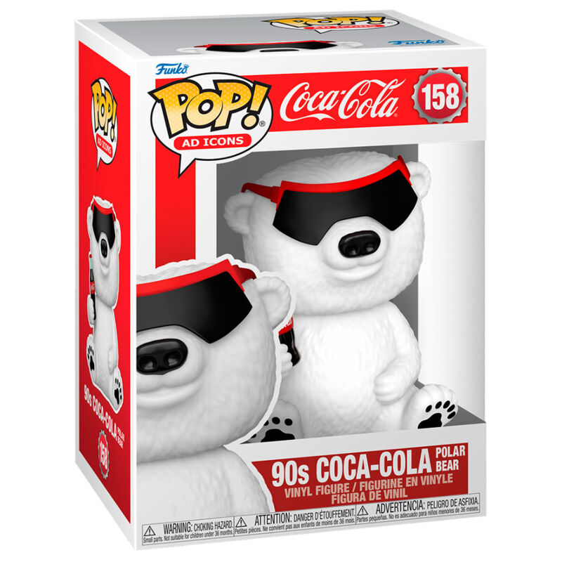 Imagen 1 de Figura Pop Coca Cola Polar Bear 90S