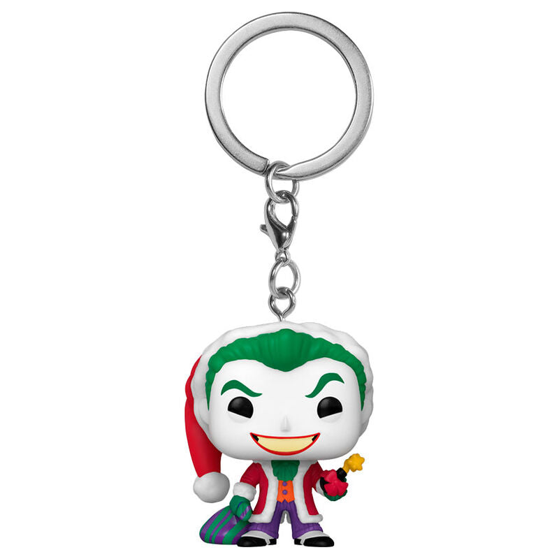 Imagen 1 de Llavero Pocket Pop Dc Comics Holiday The Joker Exclusive