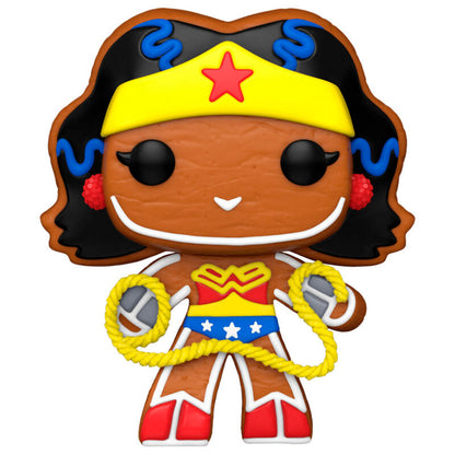 Imagen 2 de Figura Pop Dc Comics Holiday Gingerbread Wonder Woman