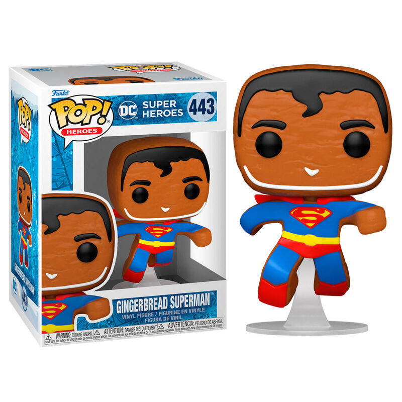 Imagen 3 de Figura Pop Dc Comics Holiday Gingerbread Superman