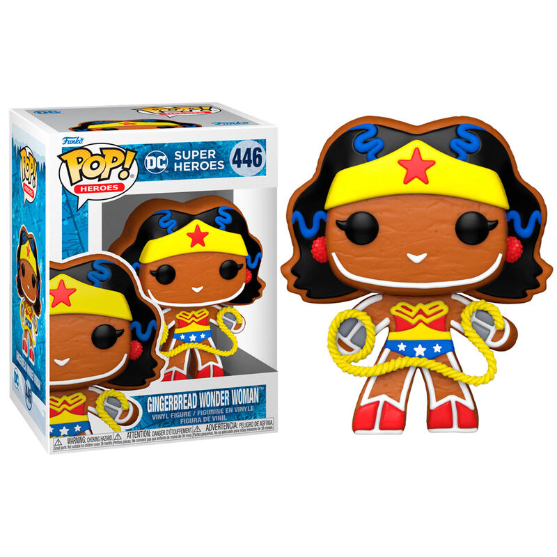 Imagen de Figura Pop Dc Comics Holiday Gingerbread Wonder Woman parte de nuestra colección en Espadas y más, sitio oficial.