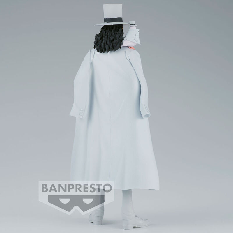 Imagen de Figura Rob Lucci Vol.23 The Grandline Men One Piece 17Cm parte de nuestra colección en Espadas y más, sitio oficial.