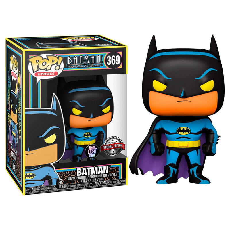 Imagen 3 de Figura Pop Dc Comics Batman Black Light Exclusive