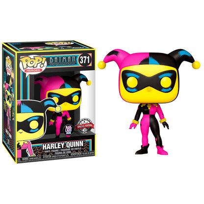 Imagen 2 de Figura Pop Dc Comics Harley Quinn Black Light Exclusive