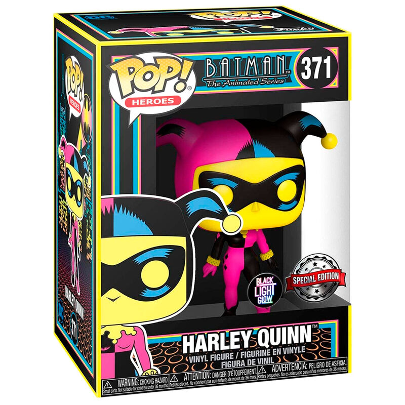 Imagen 3 de Figura Pop Dc Comics Harley Quinn Black Light Exclusive