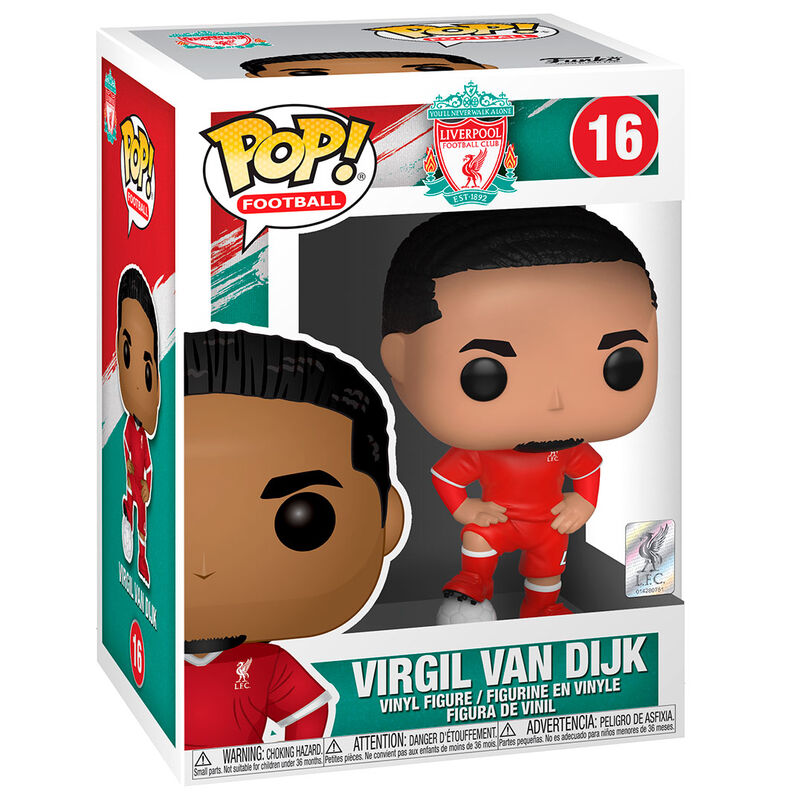 Imagen de Figura Pop Liverpool Virgil Van Dijk parte de nuestra colección en Espadas y más, sitio oficial.