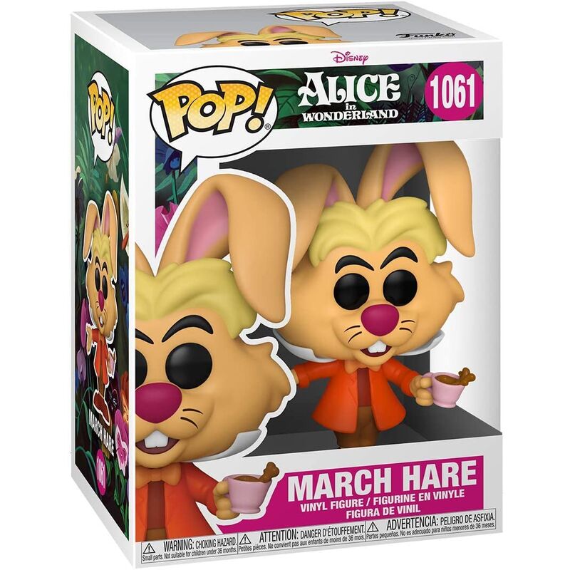Imagen de Figura Pop Disney Alicia En El Pais De Las Maravillas March Hare parte de nuestra colección en Espadas y más, sitio oficial.