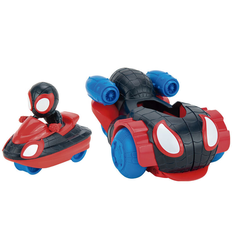 Imagen 1 - Set Figura Miles Morales + Vehiculo Spidey Marvel