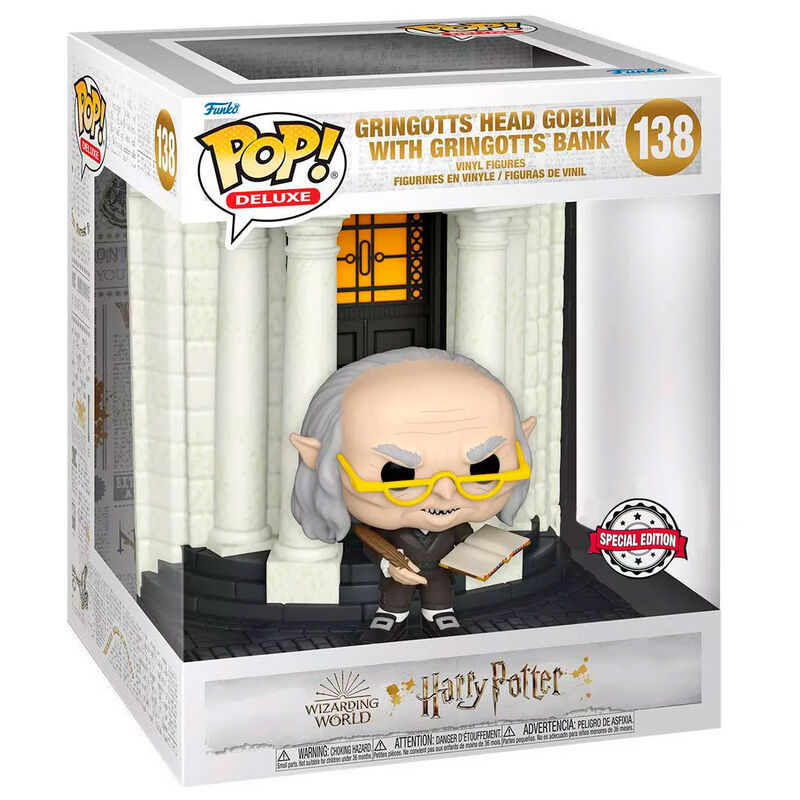 Imagen 1 - Figura Pop Harry Potter Diagon Alley Gringotts Bank With Head Exclusive