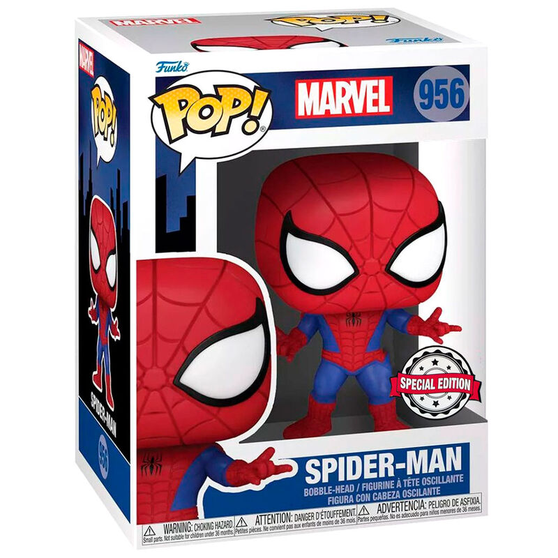 Imagen 1 de Figura Pop Marvel Spiderman - Spiderman Exclusive