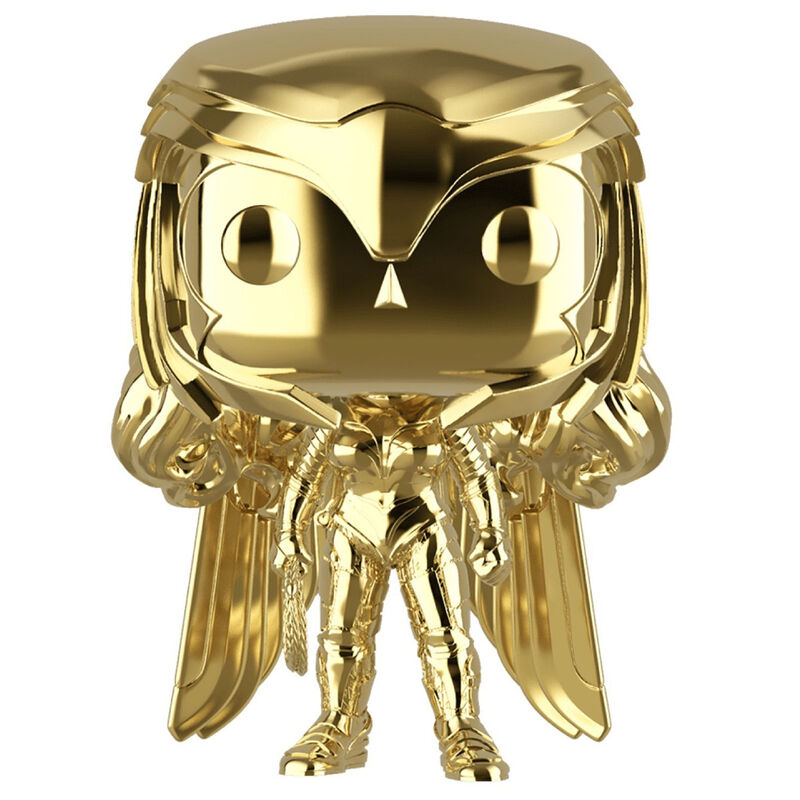 Imagen de Figura Pop Dc Comics Wonder Woman 1984 Gold Power Exclusive parte de nuestra colección en Espadas y más, sitio oficial.