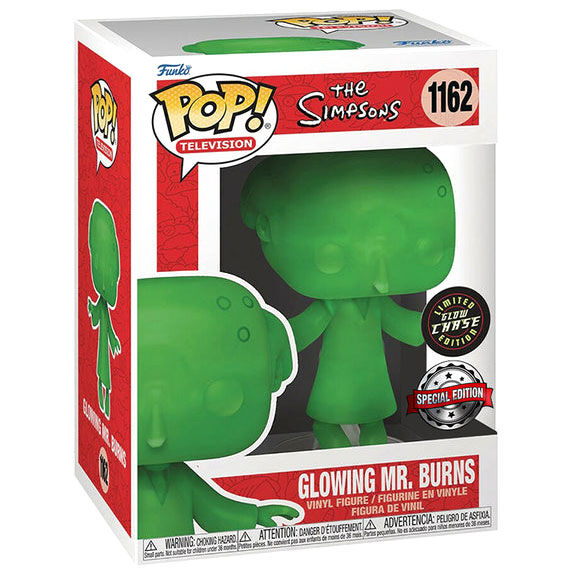 Imagen 1 de Figura Pop Simpsons Glowing Mr.Burns Exclusive Chase