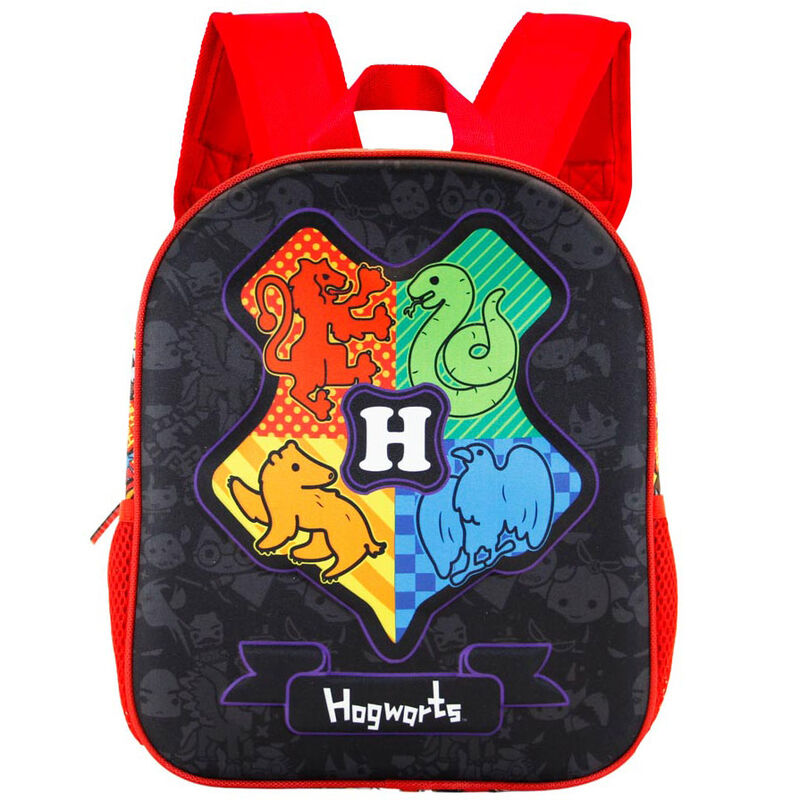 Imagen 1 de Mochila 3D Hogwarts Harry Potter 31Cm