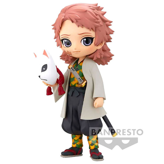Imagen 1 - Figura Sabito Ver.a Demon Slayer Kimetsu No Yaiba Q Posket 14Cm