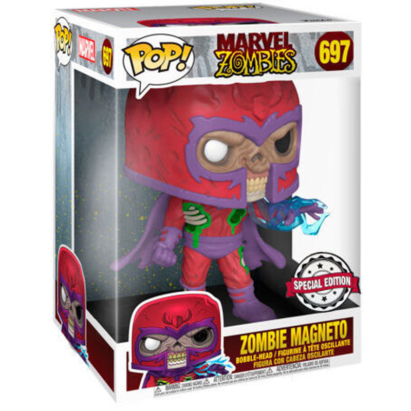 Imagen 2 de Figura Pop Marvel Zombies Magneto Exclusive 25Cm