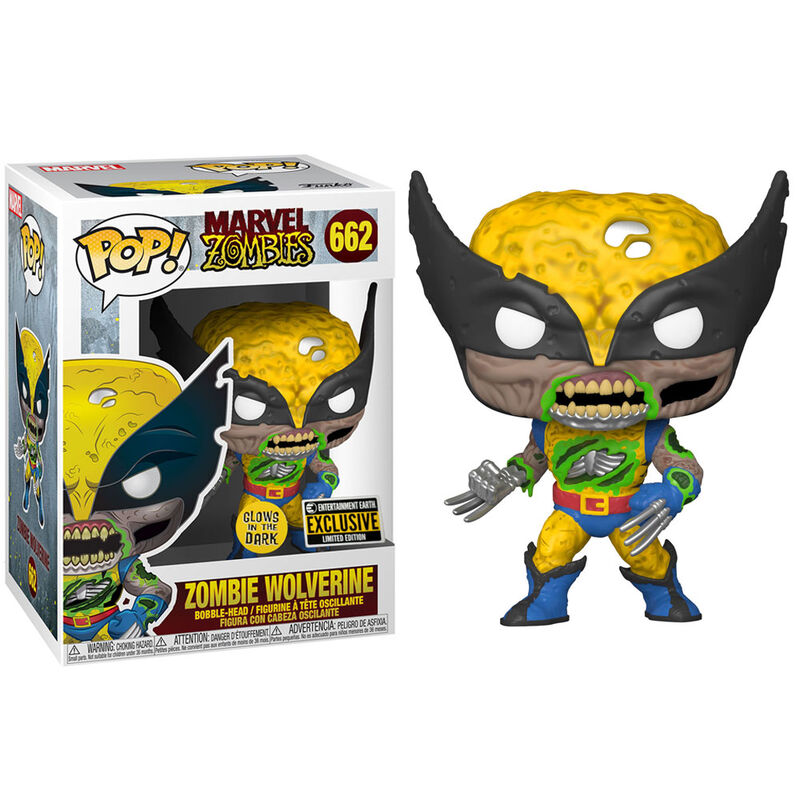 Imagen de Figura Pop Marvel Zombies Zombie Wolverine Exclusive parte de nuestra colección en Espadas y más, sitio oficial.