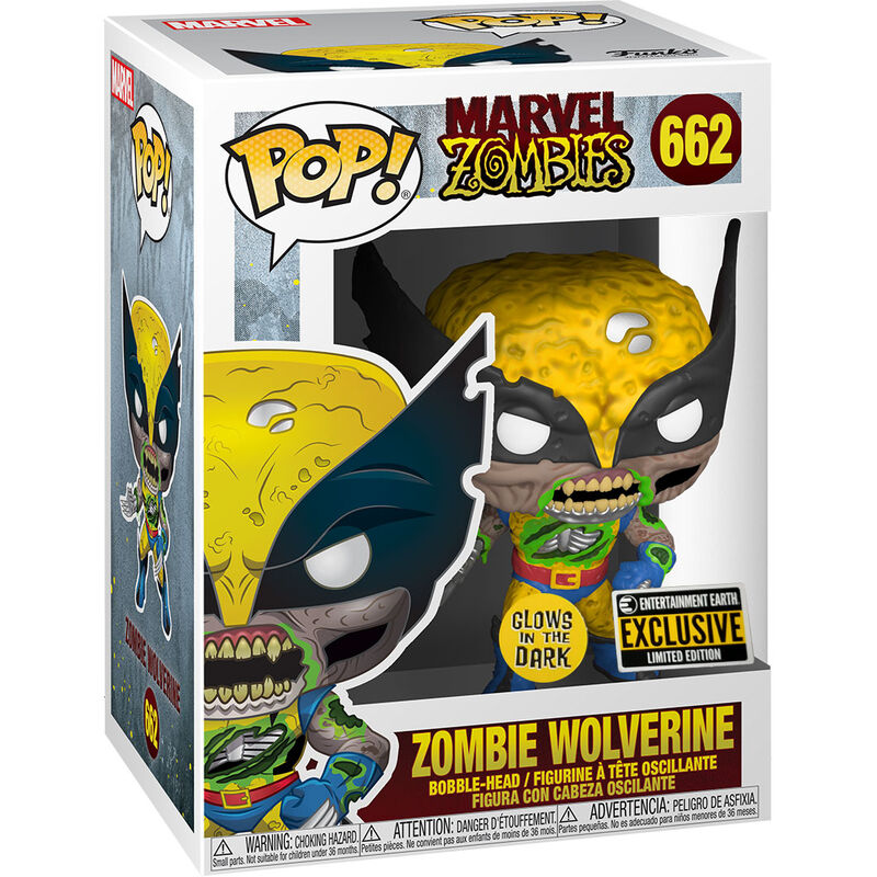 Imagen de Figura Pop Marvel Zombies Zombie Wolverine Exclusive parte de nuestra colección en Espadas y más, sitio oficial.