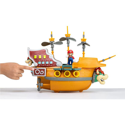 Imagen 5 de Playset Deluxe Aeronave Bowser Super Mario Nintendo