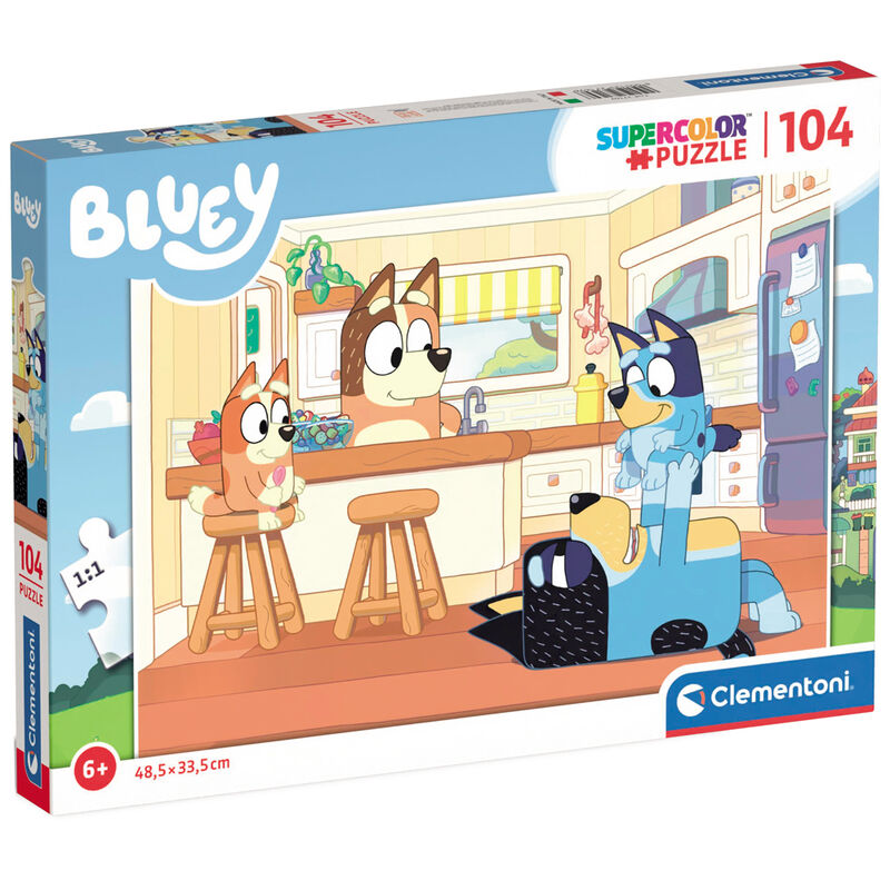 Imagen 1 de Puzzle Bluey 104Pzs