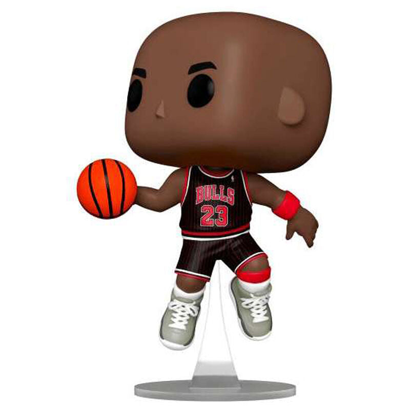 Imagen 2 de Figura Pop Nba Chicago Bulls Michael Jordan With Jordans Exclusive