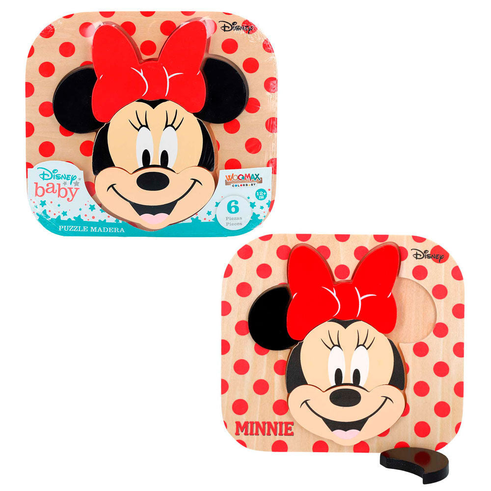 Imagen 1 - Puzzle Madera Minnie Disney