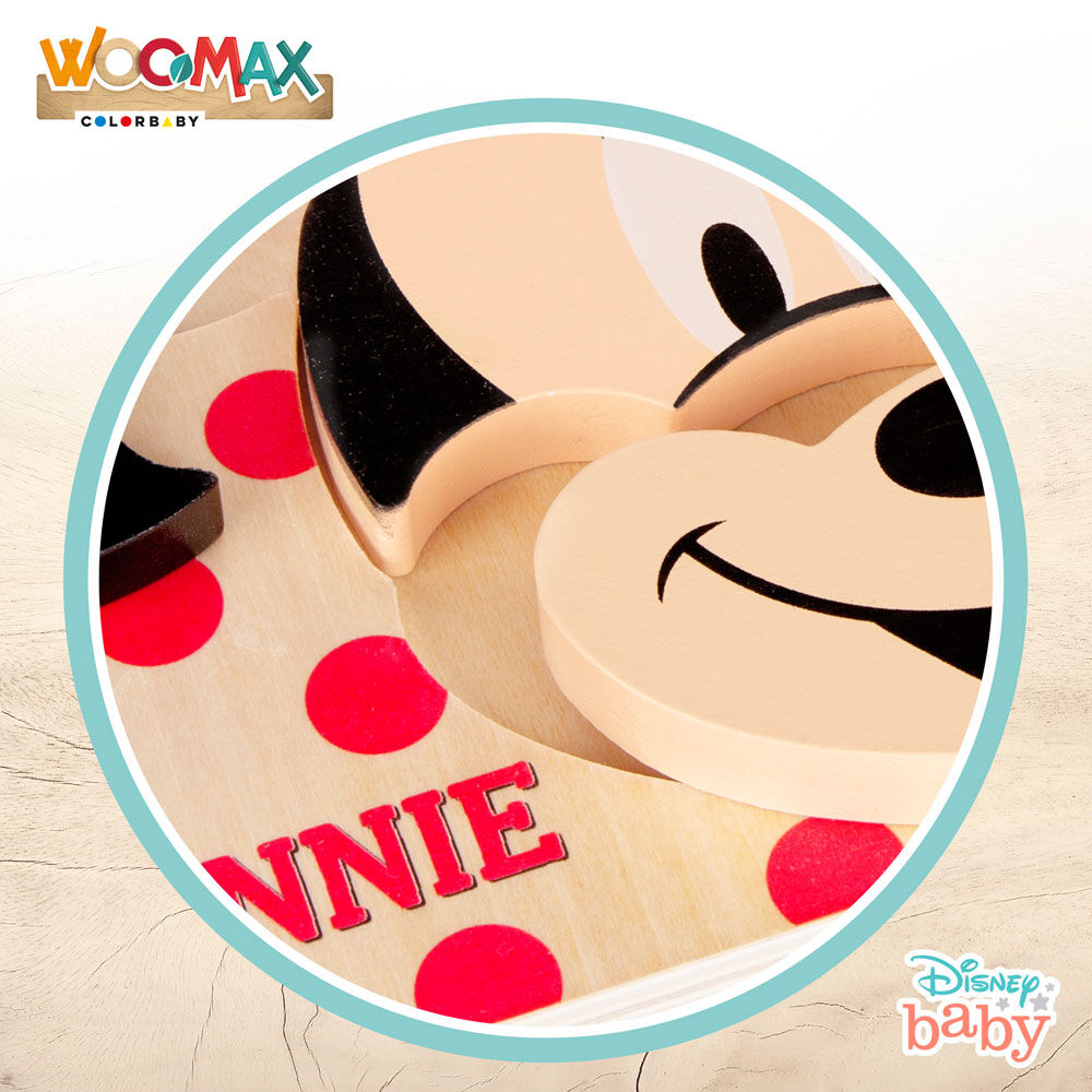 Imagen 3 - Puzzle Madera Minnie Disney