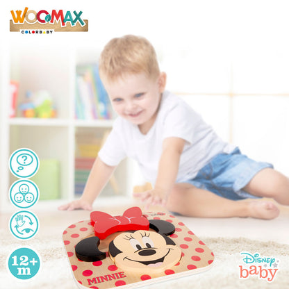Imagen 4 - Puzzle Madera Minnie Disney