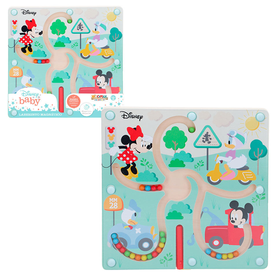 Imagen 1 - Laberinto Magnetico Baby Disney Madera
